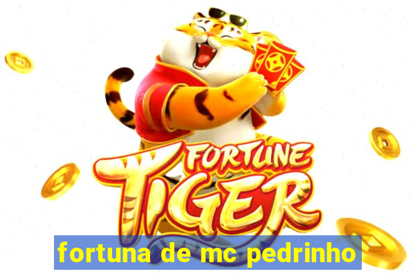 fortuna de mc pedrinho